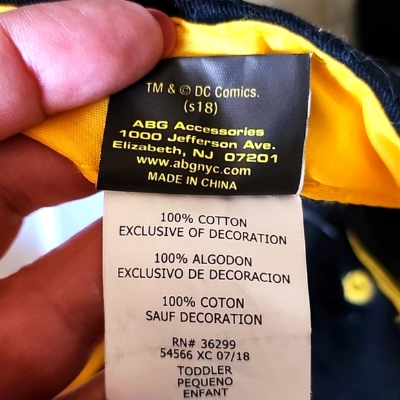BATMAN Toddler Cap. New no tags - Picture 7 of 9